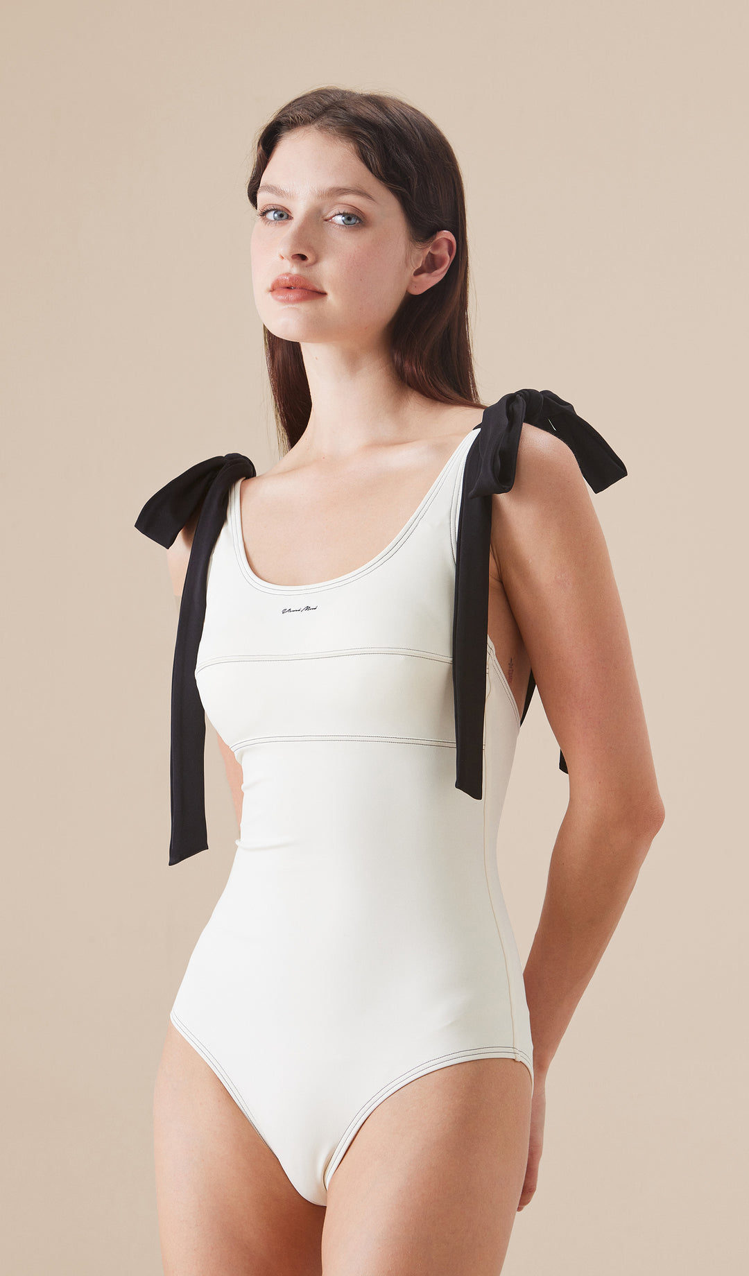 BIANCA Scoop Neck One Piece Swimsuit