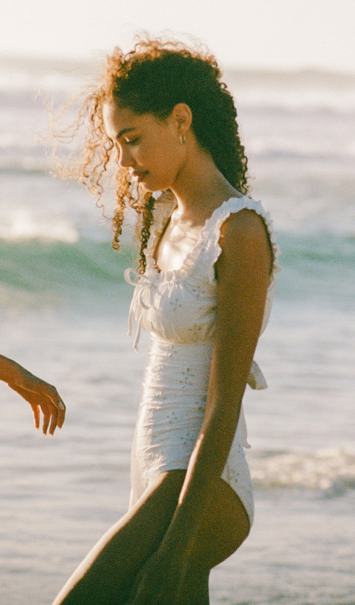 JULES Tie Back One Piece Swimsuit