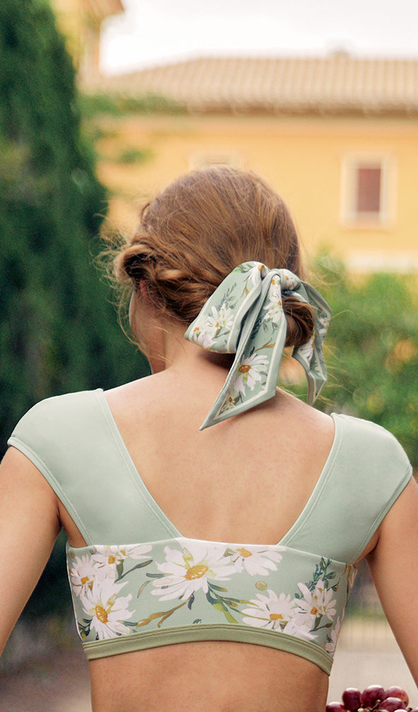 VIOLET Double-sided Neckerchief &amp; Headband